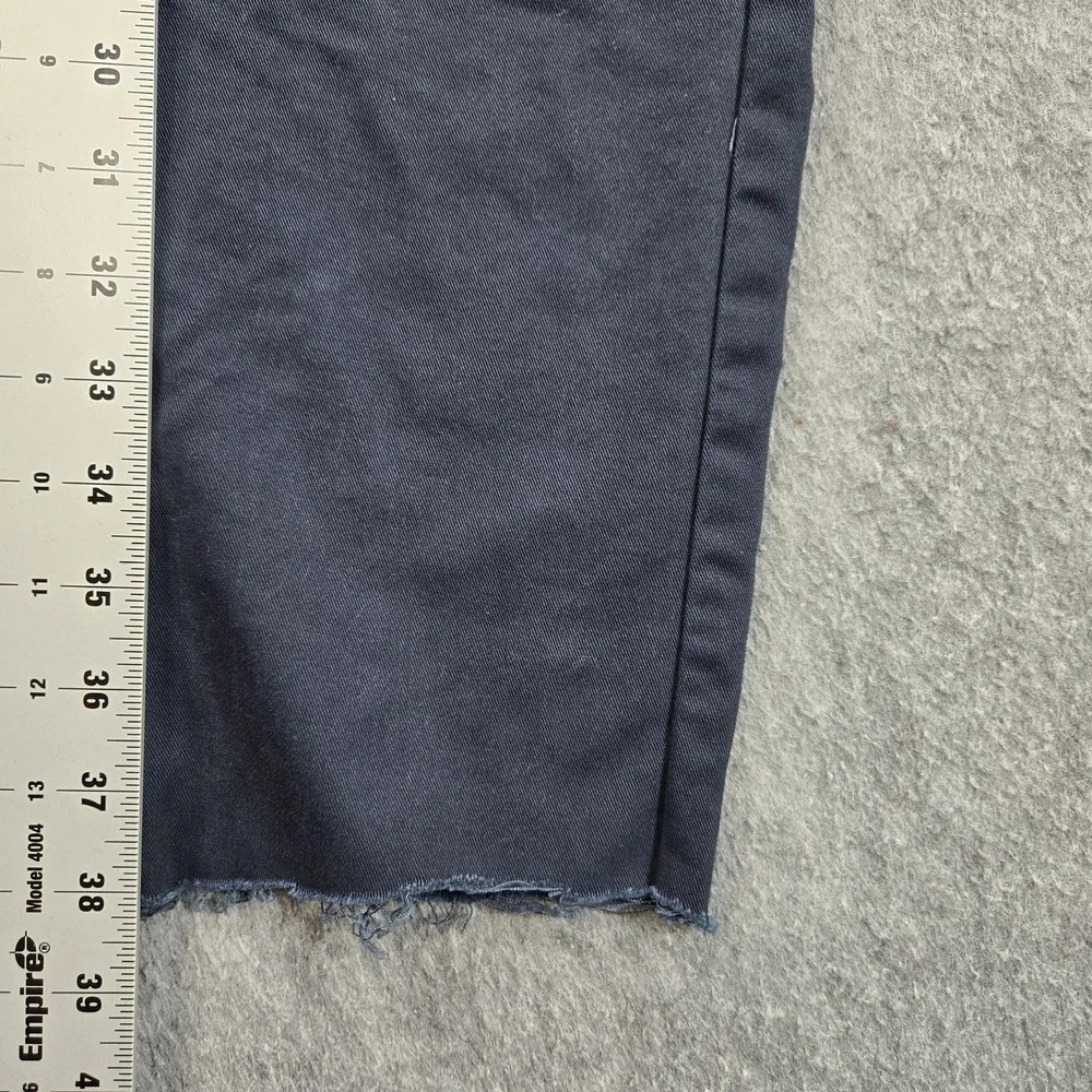 Dickies‎ Cargo Pants Mens 36x29 (36x32 Tag) Navy Skinny Straight Stretch Work